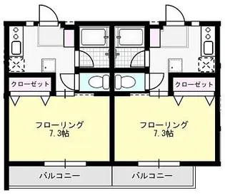 メゾンKS【1階】の間取り