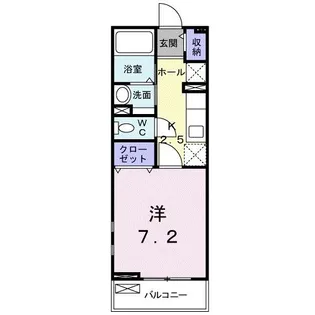 カ-サリブラ I【2階】の間取り