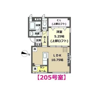 フィーノ【2階】の間取り