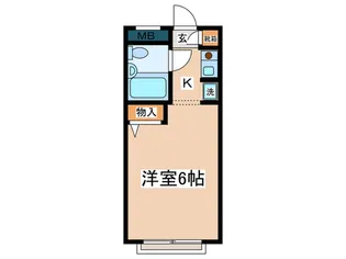 SEVEN HILLS【1階】の間取り