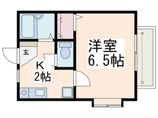 Sun・ロヒ-ユ【1階】の間取り