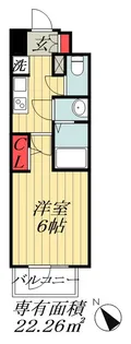 千葉県市川市南行徳3【マンション】の間取り