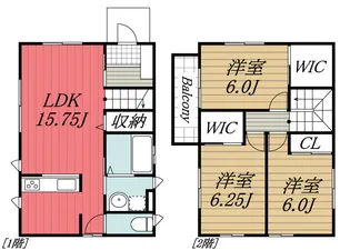 千葉県市原市五井西4【一戸建】の間取り