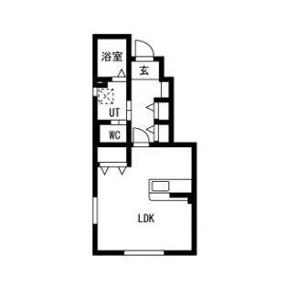 Sosiego(ソシエゴ)B【1階】の間取り
