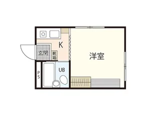 メゾン南観音【3階】の間取り