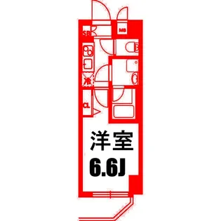 SHOKEN Residence横浜BAYSIDE【3階】の間取り