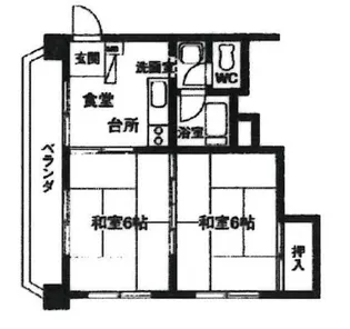 松倉ビル【4階】の間取り