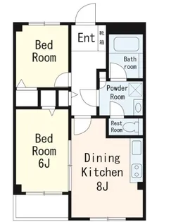 ジェネシス【3階】の間取り