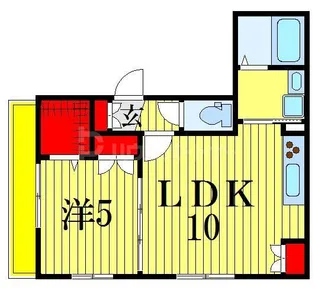 Silk Coast【2階】の間取り