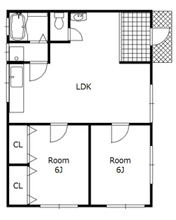群馬県高崎市小八木町【一戸建】の間取り