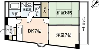 東宝牛田ビル【3階】の間取り