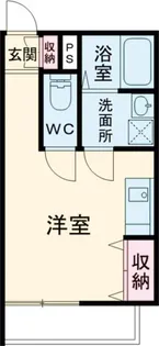 chou chou Nakamiya EAST【2階】の間取り