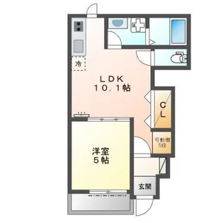 Grace Maison【1階】の間取り