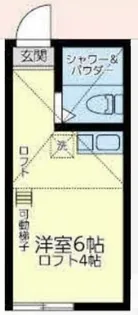 ユナイト浅田サンパウロ【1階】の間取り