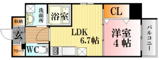 KatayamaBLDG 23【6階】の間取り