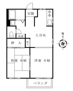 ソワー・ド・下落合【2階】の間取り