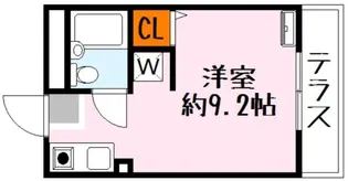 ネオコーポ萩【1階】の間取り