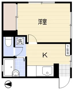 西日暮里ハウス【1階】の間取り