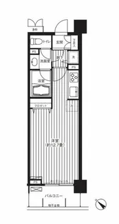 カナーリス月島【6階】の間取り