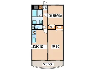 インフィルドハイツの間取り