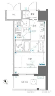 東京都荒川区南千住1【マンション】の間取り