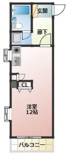 クレセントコート静岡【2階】の間取り