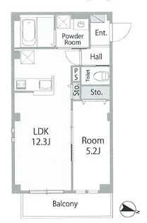 Nelys ネリス【3階】の間取り