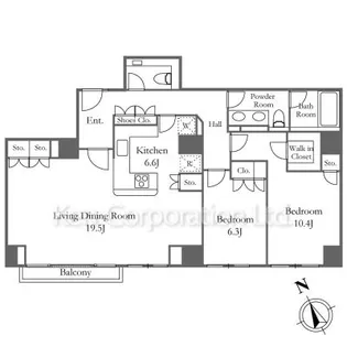 キングホームズ青山【3階】の間取り