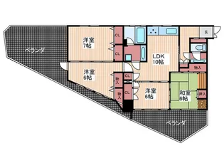 第3ゆたかビル【2階】の間取り