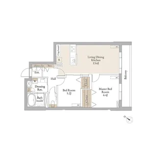 シャーメゾンステージ市野倉【3階】の間取り