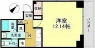 THE HERON S【4階】の間取り