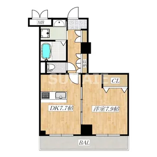 ニューキャピタルビル【4階】の間取り