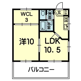 ポエム50【4階】の間取り