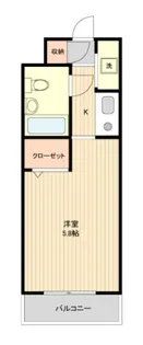 ジョイフル氷川台【4階】の間取り