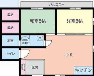 リラ淵野辺【3階】の間取り