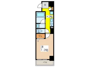 グランジット日本橋浜町【3階】の間取り