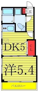 越部ビル【4階】の間取り