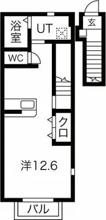 A.court【2階】の間取り