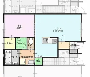 Naru First(ナルファースト)【1階】の間取り