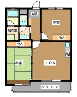 V・スクエアSugita【1階】の間取り