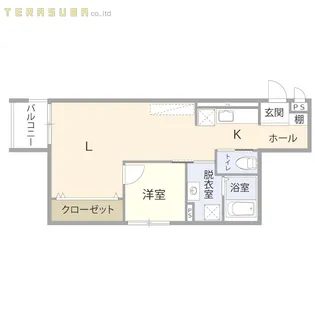 G-STAGE上宗方【2階】の間取り