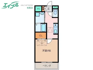 ルネスクレール【3階】の間取り