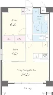 モンテジョア【9階】の間取り