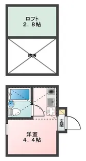 GlanPark東向島【2階】の間取り