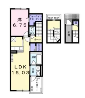 ディオーヌ【3階】の間取り