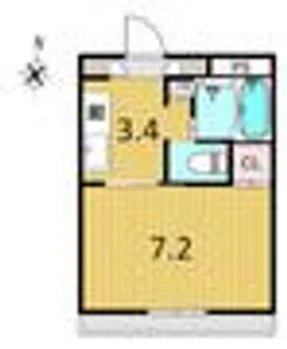 BoaSorte柏【2階】の間取り