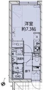 LEGALAND高田馬場【2階】の間取り