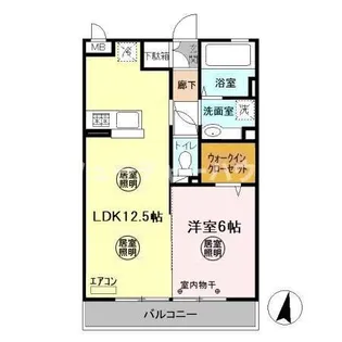 アクアフィールド【2階】の間取り