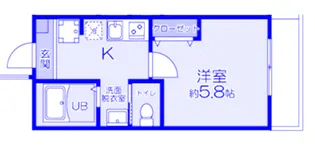 グランシャリオ日進【1階】の間取り