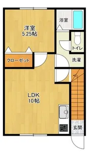 ロワジール三愛 E【2階】の間取り